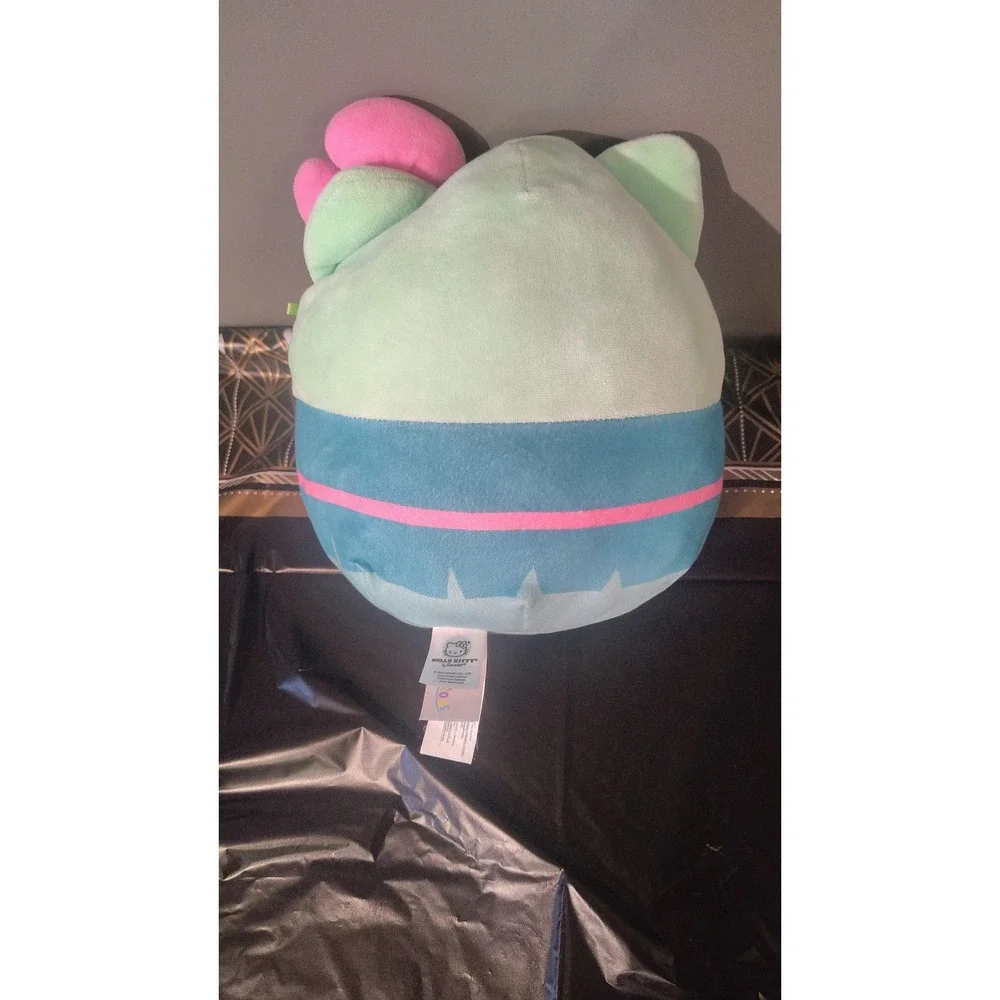 Squishmallows Hello Kitty Zombie Halloween Plush Mint Green Sanrio 8 inch